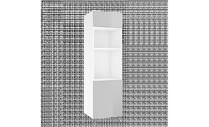 Высокий кухонный шкаф TKOPM 60 VEGAS LIGHT GREY